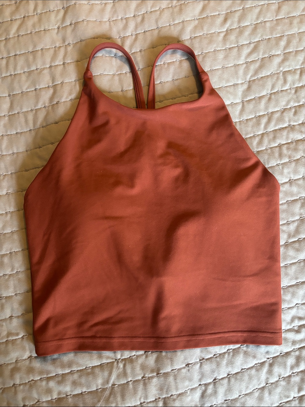 Old Navy Rust Red High Neck Camisole